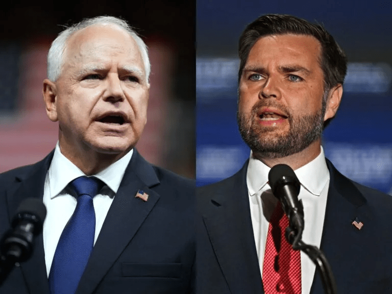 Veepstakes in the 2024 Election: The Balancing Act of J.D. Vance and Tim&nbsp;Walz