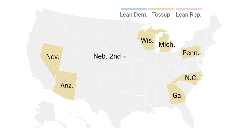 The 2024 Election Battleground: Swing States, Polling Adjustments, and the Stakes for Trump and&nbsp;Harris